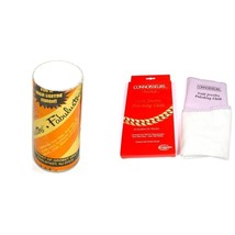 Polishing Compound for Metals 16oz &amp; Connoisseurs Gold Jewelry Cloth 11&quot; x 14&quot; - £29.05 GBP
