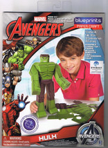 Marvel Avengers Blueprint Paper Craft Hulk 3D Paper Craft Figure 12” Tall - £10.17 GBP