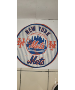 Vintage New York Mets Seat Cushion Mat RARE 20&quot; wide - $24.75