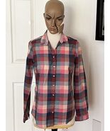 Tommy Hilfiger Button Down Fitted Check Shirt 6 Preowned - $271.73 MXN