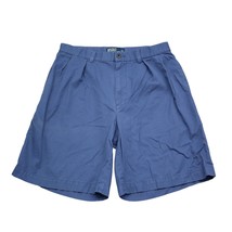 Polo Ralph Lauren Shorts Mens 33 Blue Tyler Khaki Chinos Golf Casual - £13.95 GBP