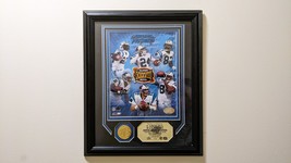 2004 Carolina Panthers NFL Football Super Bowl 38 Framed Pix Coin Highland Mint - £79.62 GBP