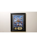2004 Carolina Panthers NFL Football Super Bowl 38 Framed Pix Coin Highla... - $135.82 CAD