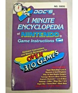 DOC&#39;S 1 Minute Encyclopedia of Nintendo Game Instructions vintage RARE F... - $10.40