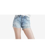 Levis 501 Juniors Cotton Cutoff Denim Shorts Cutthroat  25 - £23.73 GBP