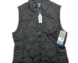 Free Country Ladies Quilted Vest Size Large Black NWT - £15.56 GBP