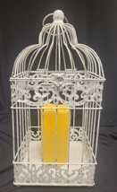 Bird Cage With Battery Operated Candle - £14.90 GBP