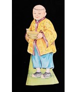 Antique 1890&#39;s Worcester Salt Co. NY Victorian Trade Card Rare Asian w/bowl - $39.99