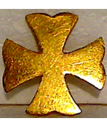 Bright Gold Plated US Army Spanish-American War Era Officer&#39;s Collar Pin... - €12,93 EUR