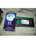 vintage 1980&#39;s    movie   on v.h.s.    {e.t. the extraterrestrial} - $7.92