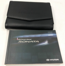 2012 Hyundai Sonata Owners Manual Handbook with Case OEM L02B10034 - £14.15 GBP