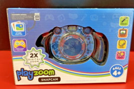 New Gift Playzoom Snapcam, Black Sports Design Kids Camera with Games - £15.78 GBP