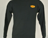 DENNY&#39;S DINER Restaurant Employee Uniform Sweatshirt Black Size M Medium - $34.49