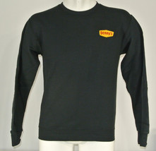 DENNY&#39;S DINER Restaurant Employee Uniform Sweatshirt Black Size M Medium - £27.13 GBP