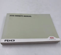 2018 Kia Rio Owners Manual Handbook OEM F04B24084 - £25.14 GBP