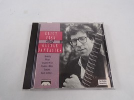 Eliot Fisk Plays Guitar Fantasies Works By Couperin Sor Poulenc Weiss CD #40 - £10.21 GBP