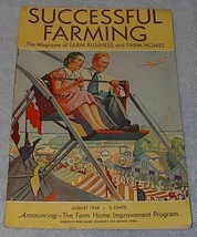 Vintage Successful Farming Magazine August 1934 - $7.00