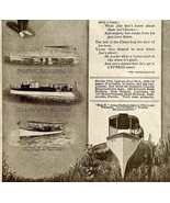 1920 Cypress Lumber Ships Boat Wise Jim Advertisement Nautical Ephemera - $632.51 MXN