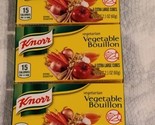 Knorr VEGETABLE BOUILLON Pack of 3 (18 Extra Large Cubes) 2.1oz  - $16.00