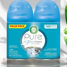 Air Wick Automatic Air Freshener Spray Refill, OdorProtect, Fresh Waters... - $9.46
