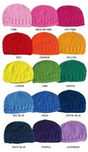 Baby/Kid KUFI CAP HANDMADE CROCHET Knit Beanie HAT Girl Boy - Choose Col... - €2,93 EUR+