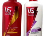 2 Pack Shampoo &amp; Conditioner PRO SERIES BOOST LIFT VOLUME VS VIDAL SASSO... - £50.61 GBP