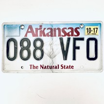 2017 United States Arkansas Natural State Passenger License Plate 088 VFO - £13.22 GBP