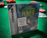 World Championship Poker Gameboy Advance Factory Sealed Some Tears Vtg 2... - $15.02