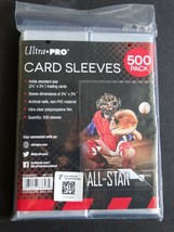 500 Ultra Pro Soft Sleeve Penny Sleeves Trading Card - £13.54 GBP