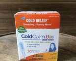 Boiron Homeopathic ColdCalm Kids 30 Doses Cold Calm Relieves Symptoms 11/25 - £9.71 GBP