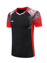 Adult Kid Li-Ning Sports Short Sleeve Tops Tennis Clothes Badminton Wear T-SHIRT - £17.48 GBP