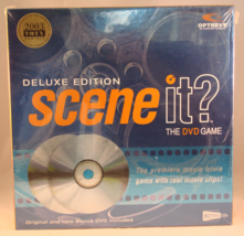 &quot;Scene It?&quot; - Movie Trivia DVD Game, Deluxe Edition, Sealed (2003) NIB - £7.31 GBP