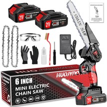 Mini Chainsaw Cordless 6 Inch, Small Chainsaw Battery Powered Handheld E... - $28.99