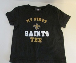 New Orleans saints boys girls 18 months NFL t shirt My first Saints tee - £7.08 GBP