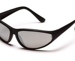 Opplanet pyramex zone safety eyewear silver mirror lens black frame sb970e thumb155 crop