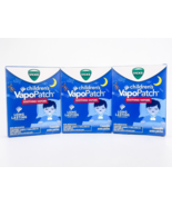 Vicks Childrens VapoPatch Soothing Vapors 5 Wearable Patches Each Lot of 3 - £17.12 GBP