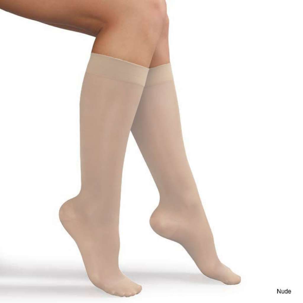 Advanced Ortho Ladies&#39; Knee Highs 15-20mmHg (Nude) Large - $27.05 CAD