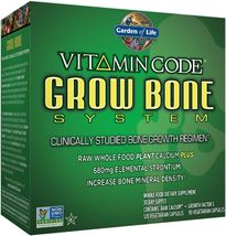 Garden of Life Raw Calcium Supplement - Vitamin Code Grow Bone System Strontium - £83.05 GBP