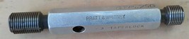 Pratt &amp; Whitney Thread Plug Gage 5/8- 18 NF-3 Go Pd .5889 No Go .5919 - £39.08 GBP
