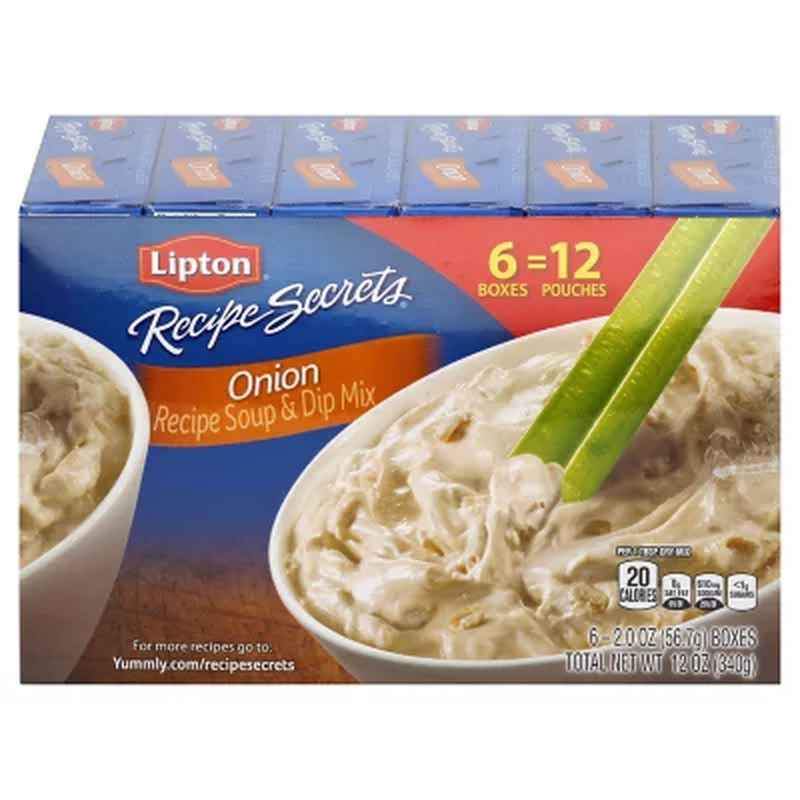 Lipton Onion Recipe Soup and Dip Mix (2 Oz., 6 Pk.) - $17.06