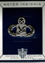 USAF MASTER CHAPEL MANAGEMENT BADGE ON MEYER CARD OF ISSUE - $2.48