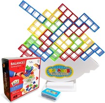 48 PCS Tetra Tower Game Stack Attack Stack Games for Kids Adults Kids Ga... - $18.88