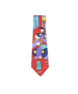 Vintage 90s Mickey &amp; Co Disney Donald Duck Silk Neck Tie Necktie Italy Made - €25,54 EUR
