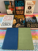 Dr James Dobson 8 Book Lot-Dare To Discipline-Christian Parenting HC/DJ &amp; S/C - £23.76 GBP