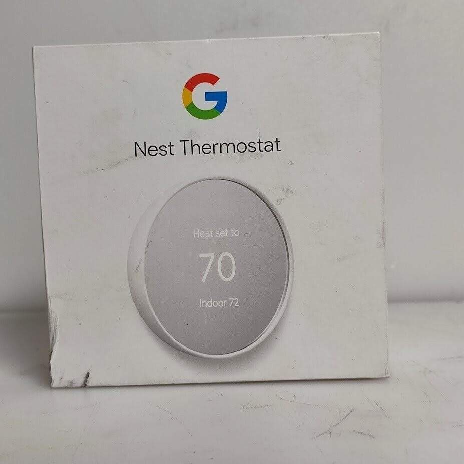 Google Nest Thermostat for Home Smart Programmable WiFi Snow G4CVZ