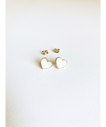 Mother of Pearl Darling Earrings in Silver - £27.37 GBP