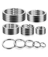 Key Rings Stainless Steel Assortment Heavy Duty Split Key Ring Loops in ... - $13.61