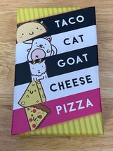 Taco Cat Goat Cheese Pizza Card Game 2017 *Pre-Owned* w1 - £7.45 GBP