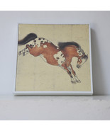 Chinese Horse Painting, Handmade Galloping Horse Art, Asian decor, Uniqu... - $150.00