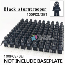 100pcs/set Star Wars Shadow Imperial stormtroopers Blackhole Minifigures - £110.08 GBP